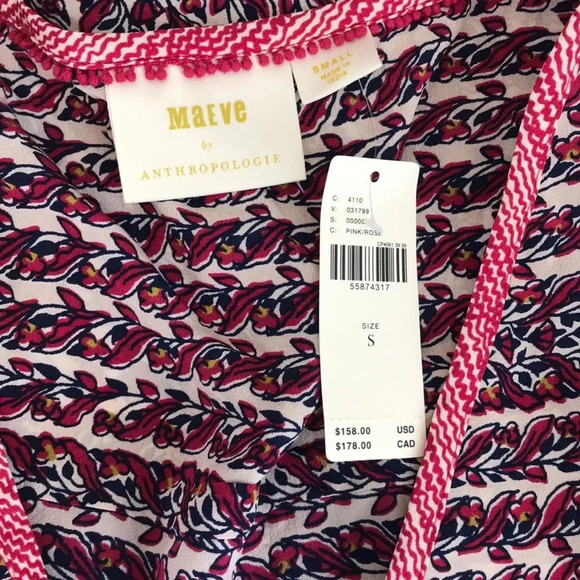 Anthropologie Maeve Lilyana Boho Chic Top - Picture 6 of 6